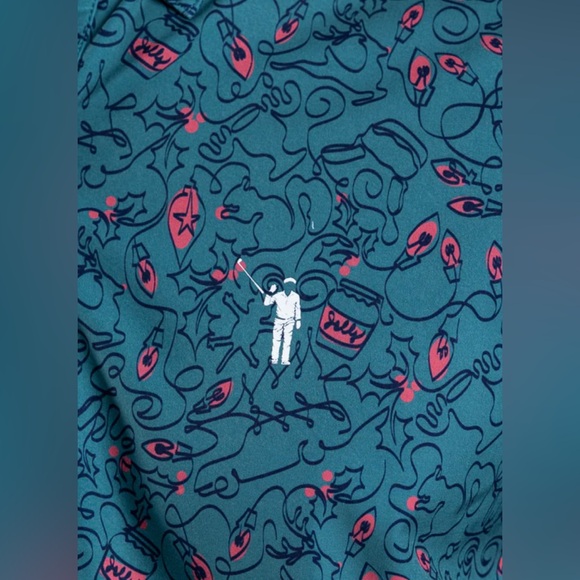 William Murray Golf Men’s 25,000 Bulbs LS Button Down - Picture 6 of 13